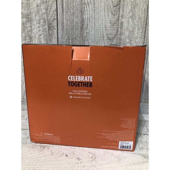 Halloween 10ft tall Inflatable Dead Tree Ghosts Pumpkins Outdoor LED Decoration - Picture 6 of 9